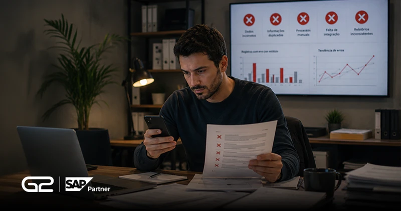 5 erros que podem comprometer a implantação de um ERP antes mesmo do projeto começar 